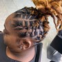 Retwist and Style (Shoulder Length and Longer)