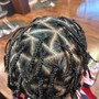 Natural Hair Box Braids