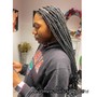 Kid's box braids (hair added)