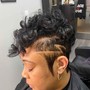 Relaxer Cut and Style