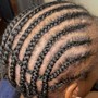 Wig Braid down