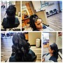 TAKING DOWN SEW INS/BRAIDS