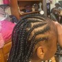 Feed in braids