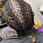 (Full Head) Hair Lightening  W/ Retwist & Style