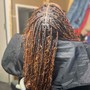 Small knotless Braids, Tree Braids