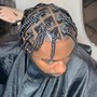 Individual plat braids for men