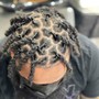 Individual plat braids for men