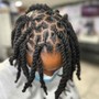 Short Locs x 2 Strand Twist