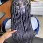 Medium Knotless Braids