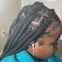 Extra Large Feed In Braids