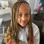 Kid's Bohemian Knotless Braids