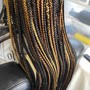 Box Braids knotless jumbo