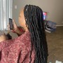 Small Knotless Braids (Butt)