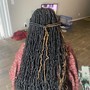 Small Knotless Braids (Butt)