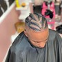 Men's Braids w/ Faded Sides