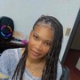 Medium Knotless Braids