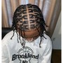 (MEN) 2 Feed In Braids