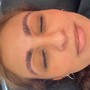 Brow Lamination with henna