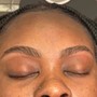 Brow Lamination with henna