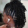 Med-Knotless Braids