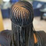 Med-Knotless Braids