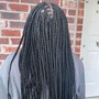 2 braids with sew in