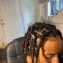 Loc Retwist with style