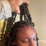 Loc Retwist with style