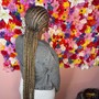 Natural Hair Braid Down