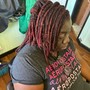 Two strand twist starter locs