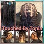 Retwist and Style to the scalp