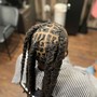 Locs maintenance RESISTANT LOCS (fresh locs) with loc repair -all over