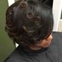 Shampoo and Style/relaxed hair