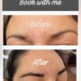 Eyebrow henna