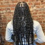 Boho medium braids butt length