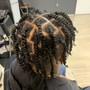 2 Cornrows (No hair added)