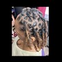 2 Cornrows (No hair added)