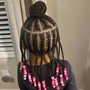 Kid's Braids w/ Weave