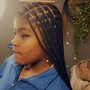 medium knottless Braids