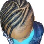 Kids Natural Braided Style