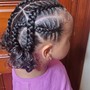 Braided ponytail