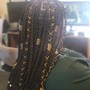 Stitch ponytail braids