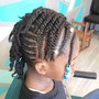 Natural Twists kids with Natural hair