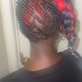 Braids Ponytail w/o weave