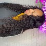 Curly weave ends