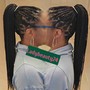 Butterfly loc Style short length