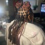 Loc Style (Pipe Cleaner Curls)