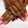 Acrylic Nails Set and Gel Polish