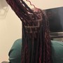 Wig braid down