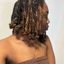 Retwist + Style Short Locs